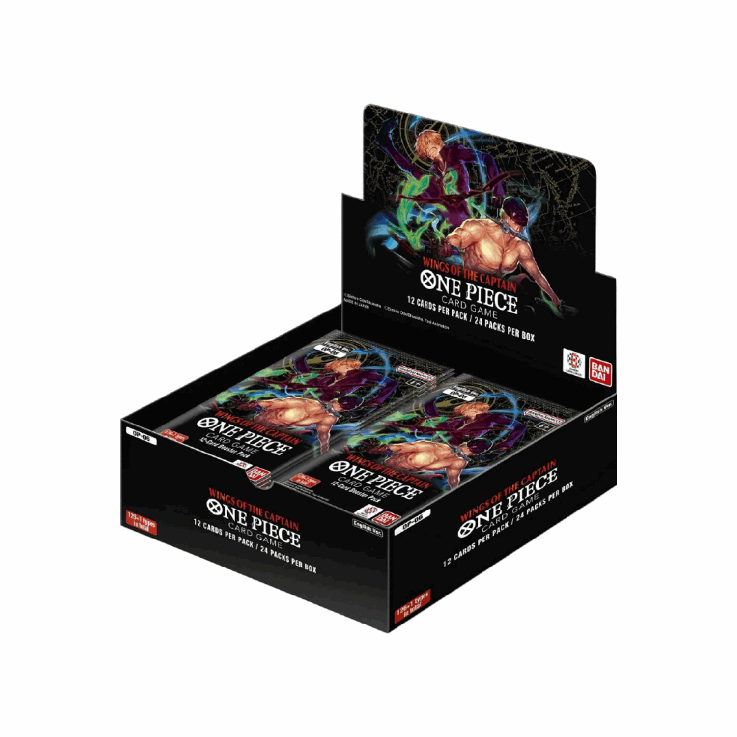 Juego de Cartas - Wings of the Captain OP-06 - Expositor de 24 paquetes (ENG)