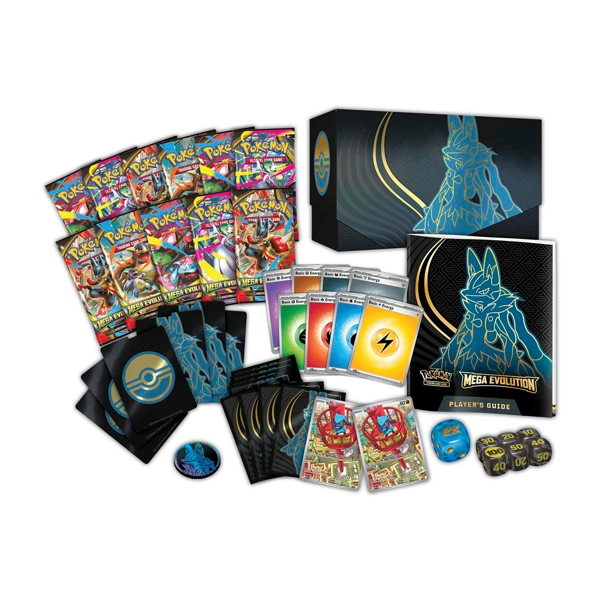 Mega Evolution Center Elite Trainer Box (Mega Lucario)