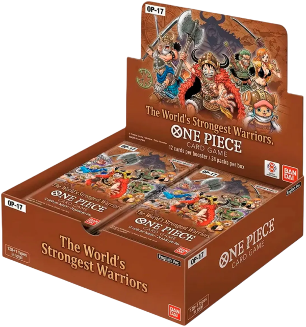 TCG OP-17 Booster Box | Los guerreros más fuertes del mundo